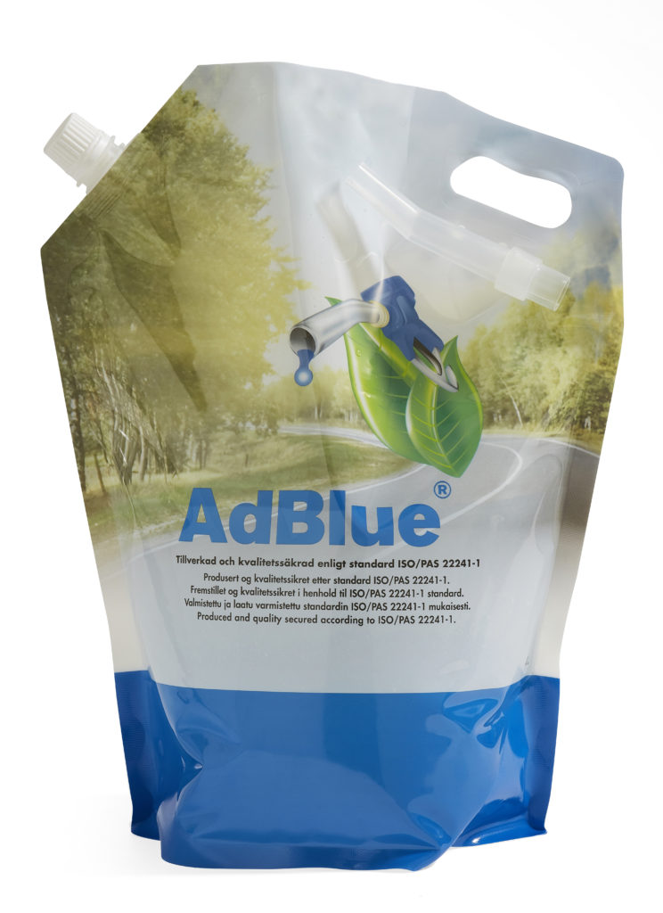Arom-Dekor AdBlue, 5 liter dunk med pip (12-pack)